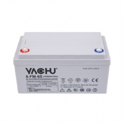12V 65AH Gel Lead-Acid Battery | Customizable Color Flame-Retardant Casing | OEM Supported