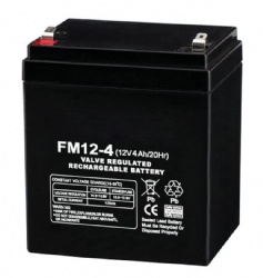 12V 4Ah Lead-Acid Battery for Access Control & Intercom UPS Backup Power Supply